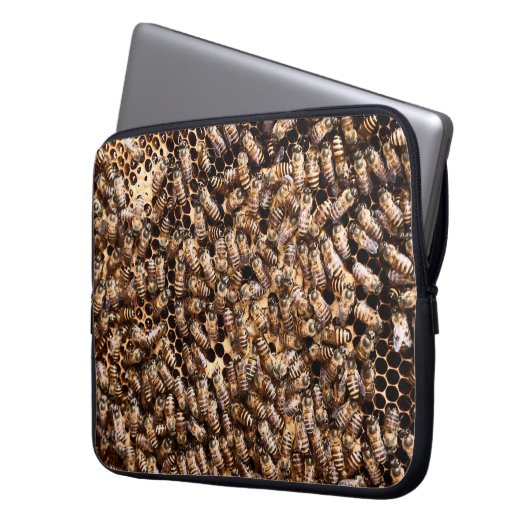 BEEHIVE LAPTOPSCHUTZHÜLLE (Vorderseite Links)