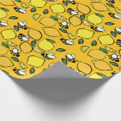 Beehive Lemonade Muster Geschenkpapier (Ecke)