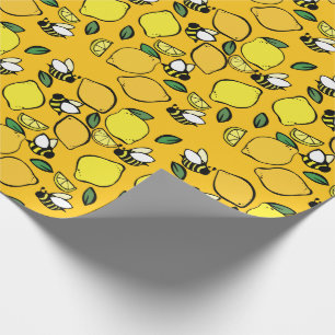 Beehive Lemonade Muster Geschenkpapier