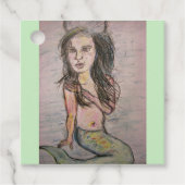 Beehive Mermaid Geschenkanhänger (Vorderseite)