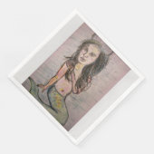 Beehive Mermaid Serviette (Ecke)