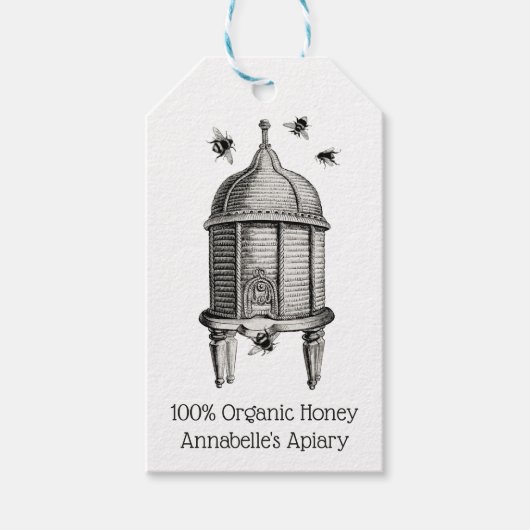 Beehive Personalize Geschenkanhänger (Vorderseite)