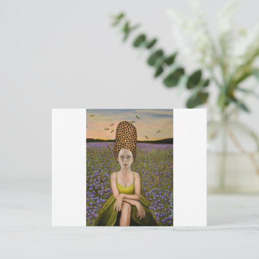 Beehive Postkarte (Stehend Vorderseite)