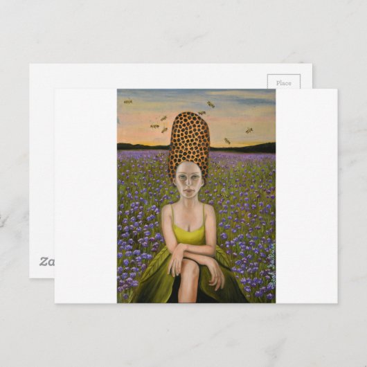 Beehive Postkarte (Vorne/Hinten)