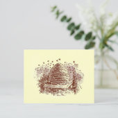 Beehive Postkarte (Stehend Vorderseite)