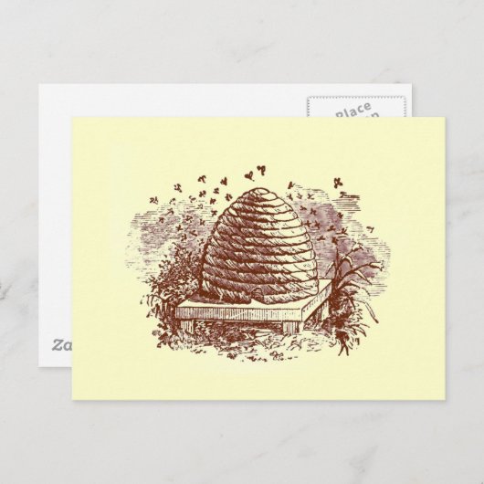 Beehive Postkarte (Vorne/Hinten)