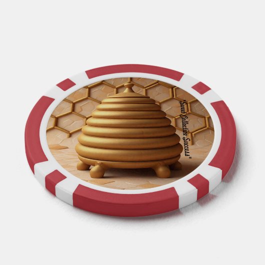 "Beehive Serenity" Pokerchips (Einzeln)