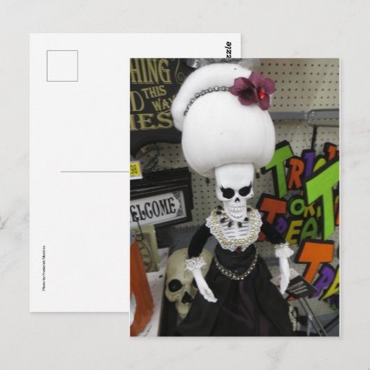 Beehive Skeleton Postkarte (Vorne/Hinten)