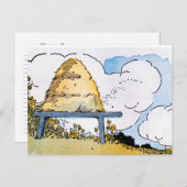 Beehive Vintag Art Rezept Karte Postkarte (Vorne/Hinten)