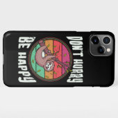 Beeil dich nicht, dass du glücklich Niedlichen Laz iPhone Hülle (Rückseite (Horizontal))