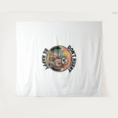 Beeil dich nicht, sei froh, dass das Offizielle Fa Wandteppich (Vorderseite (Horizontal))