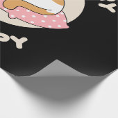 Beeil dich nicht, sei glücklich geschenkpapier (Ecke)