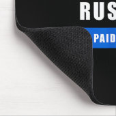 Beeilen Sie sich nicht, ich werde pro Stunde bezah Mousepad (Ecke)
