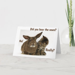 BEEILEN SIE SICH UND SAGEN SIE ****FROHE OSTERN*** KARTE