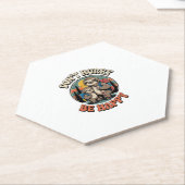 Beeilt euch nicht, sei glücklich Faulenzerwanderma Untersetzer (angewinkelt)