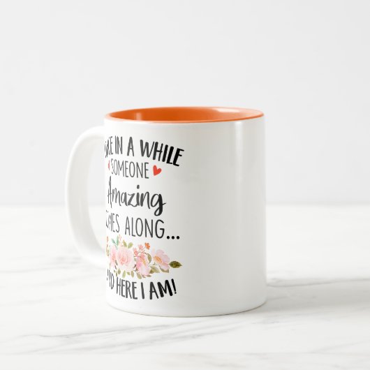 Beeindruckend, ab und zu kommt jemand phantastisch zweifarbige tasse (Vorderseite Links)