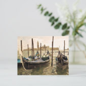 Beeindruckend Venezia Gondole Postkarte (Stehend Vorderseite)