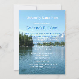 beeindruckende Abschluss-Zeremonie Einladung