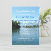 beeindruckende Abschluss-Zeremonie Einladung (Stehend Vorderseite)