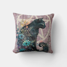 Beeindruckende Blume von Black Cat Jewel Toned Pen Kissen