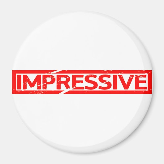 Beeindruckende Briefmarke Magnet (Vorne)