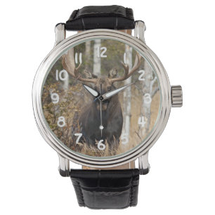 Beeindruckende Bull Moose Armbanduhr