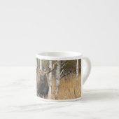 Beeindruckende Bull Moose Espressotasse (Vorderseite Rechts)