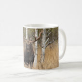 Beeindruckende Bull Moose Kaffeetasse (VorderseiteRechts)