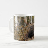 Beeindruckende Bull Moose Kaffeetasse (Vorderseite Links)