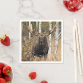 Beeindruckende Bull Moose Serviette (Beispiel)