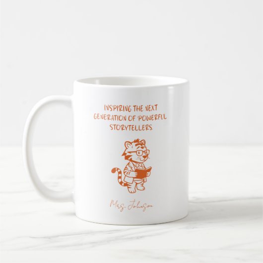 Beeindruckende Erzähler der nächsten Generation Kaffeetasse (Links)