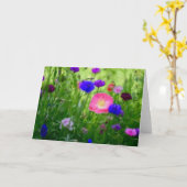 Beeindruckende Frühlingsszene Karte (Gelbe Blume)