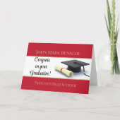 Beeindruckende Graduate Glückwunsch! Abschluss Karte (Vorderseite)