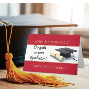 Beeindruckende Graduate Glückwunsch! Abschluss Karte
