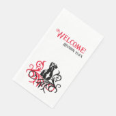 Beeindruckende, große Papierhandtücher Serviette (Ecke)