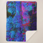 Beeindruckende Landschaft von Dunkelblau und Rotem Sherpadecke (Vorderseite)