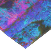 Beeindruckende Landschaft von Dunkelblau und Rotem Tischdecke (Schrägansicht)