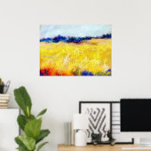 Beeindruckende Landschaftsmalerei Poster (Heimbüro)