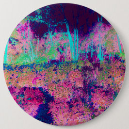 Beeindruckende Lila und heiß rosa Landschaft Button