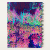 Beeindruckende Lila und heiß rosa Landschaft Planer (Rückseite)