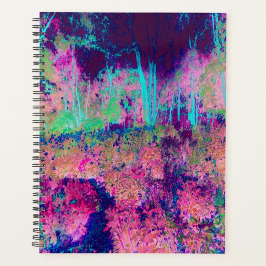 Beeindruckende Lila und heiß rosa Landschaft Planer (Vorderseite)