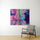 Beeindruckende Lila und heiß rosa Landschaft Wandteppich (Beispiel (Horizontal))