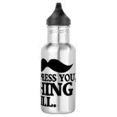 Beeindruckende Mustache Trinkflasche (Rechts)