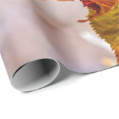 Beeindruckende Sakura-Blume an einem sonnigen Tag Geschenkpapier (Rolleneckpunkt)