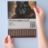 beeindruckender deutscher Hirte Flyer (Hand)