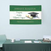 Beeindruckender Master-Abschluss! Abschluss Banner (Messeveranstaltung)