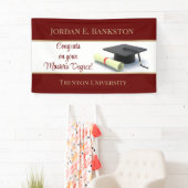 Beeindruckender Master-Abschluss! Abschluss Banner (Insitu)