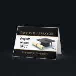 Beeindruckender Ph D! Benutzerdefinierte Abschluss Karte<br><div class="desc">Zeig ihnen deinen Stolz!</div>