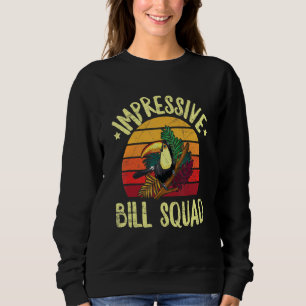 Beeindruckender Schnabeltrupp für einen Tukan Sweatshirt