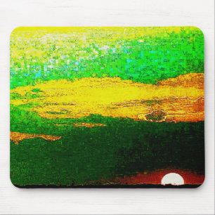 Beeindruckender Sonnenuntergang von der Maus-Pad z Mousepad